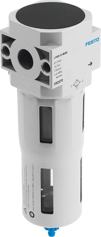 Festo Persluchtfilter Aansluitplaat 0-16bar 5µm Midi -, Doe-het-zelf en Verbouw, Gereedschap | Machine-onderdelen en Toebehoren
