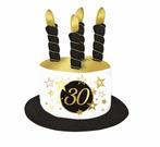 Hoed 30 Jaar Kaarsen, Verzenden, Nieuw