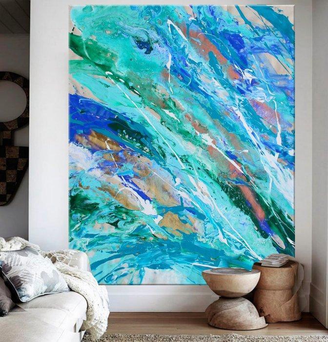 Karolina Glinkowska - Into The Deep VI - Extra XXL, Antiek en Kunst, Kunst | Schilderijen | Modern