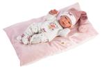 Llorens pop Nica met witte pyjama - 40cm (Poppen 37- 45 cm), Kinderen en Baby's, Speelgoed | Poppen, Ophalen of Verzenden, Nieuw