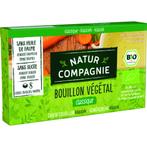 12x Natur Compagnie Groentebouillon met Zout Bio 8 stuks, Verzenden