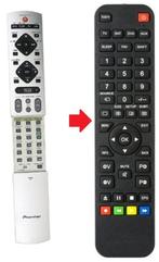 Alternatieve Pioneer XXD3058 / XXD3092 afstandsbediening, Audio, Tv en Foto, Verzenden, Nieuw