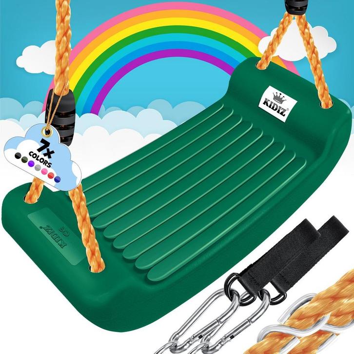 KIDIZ® Schommel Kinderschommel Set - Incl. Accessoires Schom, Tuin en Terras, Tuinmeubel-accessoires, Nieuw, Verzenden
