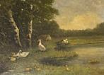 J. Rieter - Eenden aan de waterkant