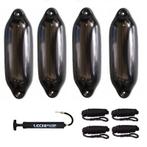 Complete set met 4 fenders / stootwillen – fender 16*58 –, Ophalen of Verzenden, Nieuw