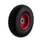 Los wiel 10 massief rubber ijzeren velg voor steekwagen, Verzenden
