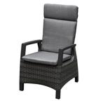 Tunis Bergamo dining tuinset verstelbaar 240x100xH78 cm, Ophalen of Verzenden, Nieuw, Wicker