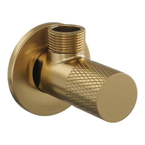 Hoekstopkraan Brauer Gold Carving Edition Compleet Met Slang, Doe-het-zelf en Verbouw, Sanitair, Kraan, Nieuw, Chroom, Ophalen of Verzenden