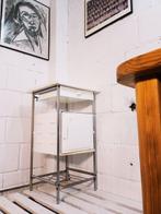 Salontafel - Vintage industriële kast - Staal