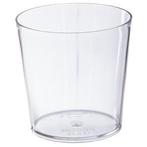 Acryl vaas cheap flower holder decor medium 18x35h, Ophalen of Verzenden, Nieuw