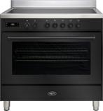 Boretti MLI95XZW inductie fornuis met 5 inductie zones - zwa, Witgoed en Apparatuur, Fornuizen, Nieuw, 60 cm of meer, 5 kookzones of meer
