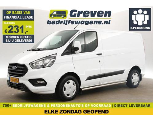 Ford Transit Custom 2.0 TDCI L1H1 Airco Cruise PDC €231pm, Auto's, Bestelauto's, Handgeschakeld, Diesel, Wit, Ford, Verzenden