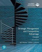Strategic Management and Competitive Advantage 9781292266954, Zo goed als nieuw, Verzenden