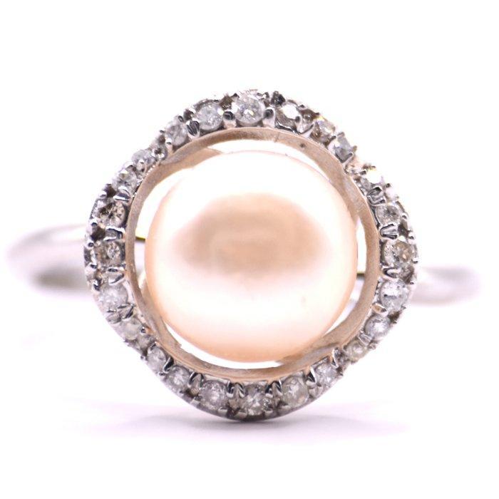 Zonder Minimumprijs - Ring Platina - 0.36ct. tw. Diamant, Sieraden, Tassen en Uiterlijk, Ringen