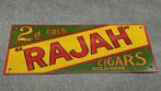 Rajah Cigars - Emaille bord - Zwaar geëmailleerd metalen