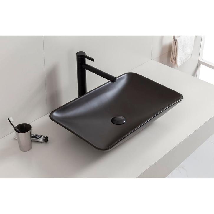 Wiesbaden Karé Waskom Rechthoekig - 58x36x11.5cm - Keramiek, Doe-het-zelf en Verbouw, Sanitair, Nieuw, Ophalen of Verzenden