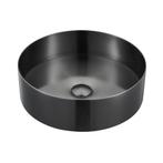 Waskom Felipo 40x40x12cm Gun metal inclusief afvoerplug, Doe-het-zelf en Verbouw, Sanitair, Verzenden, Nieuw