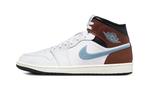 Air Jordan 1 Retro Mid SE Brown Blue Grey - maat 36, Verzenden, Nieuw, Sneakers of Gympen, ["Nike Air Jordan","Jordan","Nike","Air Jordan","Nike Air"]