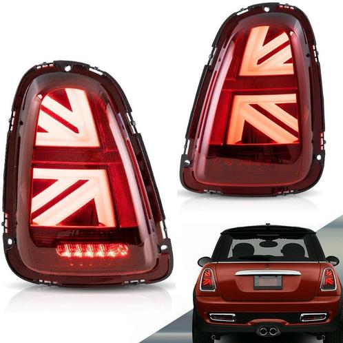Mini Cooper Union Jack R56 R57 LED Achterlichten B3249, Auto-onderdelen, Verlichting, Nieuw, Mini