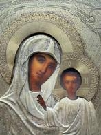 Icoon - Moeder Gods van Kazan - Hout, Antiek en Kunst