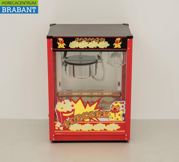 HCB Popcornmachine Popcorn machine Zwart 230V Braderie Markt, Zakelijke goederen, Horeca | Keukenapparatuur, Nieuw in verpakking