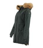 Oxmo Jas in maat S Groen | 10% korting, Kleding | Dames, Jassen | Winter, Oxmo, Verzenden, Zo goed als nieuw, Groen