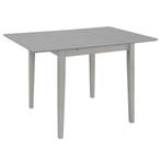 Keukentafel grijs mdf | retourdeal 53% korting, Overige materialen, 100 tot 150 cm, Rustieke charme, Nieuw
