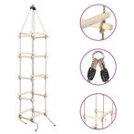 vidaXL Touwladder 200 cm hout, Sport en Fitness, Klimsport, Verzenden, Nieuw