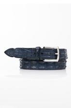 Mooie croco riemen 499euro NU 359,50 Aanbieding!, Bruin, Echt leder, Riccamente, Nieuw