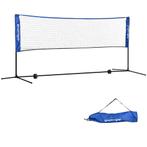 SPORTNOW Badmintonnet Set 103/120/155H Cm, Opvouwbaar &amp;, Verzenden, Nieuw