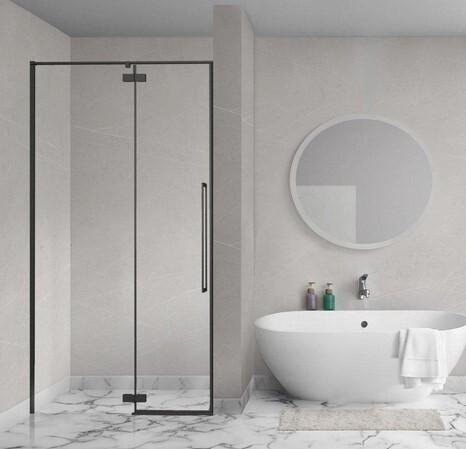 Aqua Vista Tira Linea nisdeur - 90 x 200 cm - incl. montages, Doe-het-zelf en Verbouw, Sanitair, Nieuw, Ophalen of Verzenden