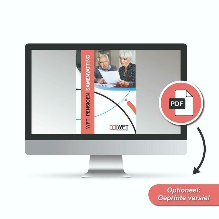 Wft Pensioen Samenvatting 2023-2024, Boeken, Studieboeken en Cursussen, Nieuw, Overige niveaus, Verzenden
