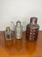 Theepot (3) - Tin, Antiek en Kunst