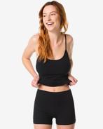 HEMA Licht corrigerende shortie naadloos katoen zwart, Kleding | Dames, Verzenden, Zwart