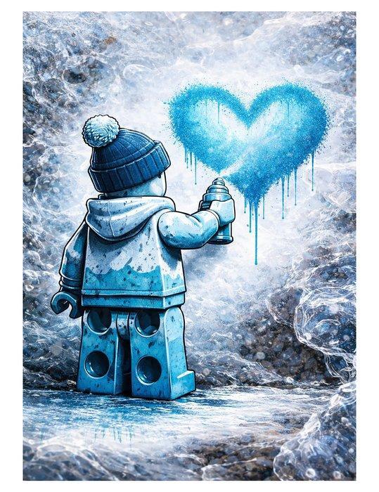 BLING_BÖ - - ICE HEART - URBAN FREEZE -, Antiek en Kunst, Kunst | Designobjecten