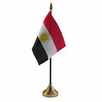 Egypte versiering tafelvlag 10 x 15 cm - Egypte versiering, Nieuw, Verzenden
