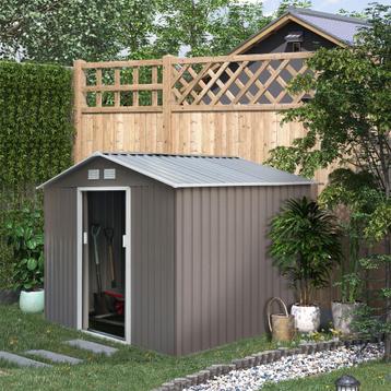 Tuinhuisje - Robuust - Grijs beschikbaar voor biedingen