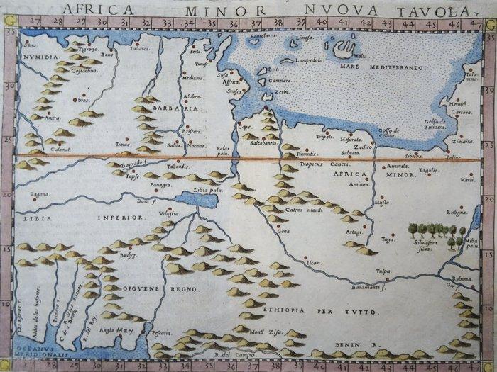 Afrika - Noord-Afrika, Libië, Malta, Algerije, Tunesië,, Boeken, Atlassen en Landkaarten