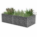 vidaXL Gabion plantenbak 180x90x50 cm gegalvaniseerd staal, Tuin en Terras, Schuttingen, Verzenden, Nieuw, IJzer, Minder dan 1 meter