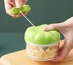 Mini handmatige knoflook- en groentechopper met trekkoord, Verzenden, Nieuw