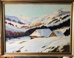 Rolf-Rudolf Sigurd (1893-1943) - Snow mountains in Styria,, Antiek en Kunst, Kunst | Schilderijen | Klassiek
