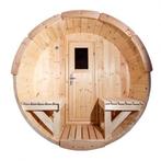 Buiten Sauna - Yukon Cedar Barrelsauna 240, Tuin en Terras, Verzenden, Nieuw