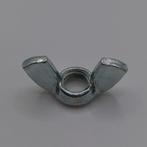 Vleugelmoer M8 verzinkt (100st), Ophalen of Verzenden, Nieuw