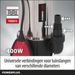 Powerplus Elektrische Waterpomp POWEW67912 - Dompelpomp van, Verzenden, Zo goed als nieuw