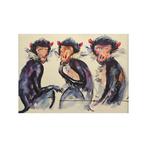 Carlos Becquer (1889-1968) - Los 3 Monos