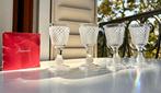 Drinkglas (4) - puntige diamant - Kristal