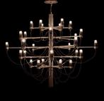 Flos - Gino Sarfatti - Plafondlamp - 2097/30 - Staal, Antiek en Kunst, Antiek | Lampen