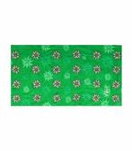 Haarband Multifunctioneel Bloemen Print Wit Groen, Nieuw