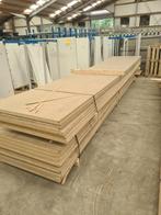 Vloerplaat spaanplaat 5250 x 1020 x 38 mm, onderzijde wit,, Doe-het-zelf en Verbouw, Ophalen of Verzenden, Gebruikt