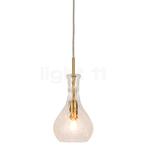Its about RoMi Brussels Hanglamp, transparant/goud - ø¸13, Verzenden, Nieuw, Glas